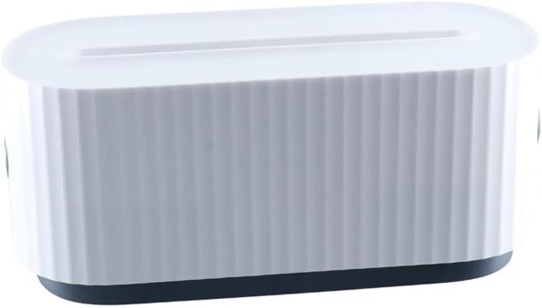 Wire Storage Box Large Capacity Data Cable Power Cord Socket Storage Box Desktop Cable Management Box Router Bracket Cord Organizer Box to Hide Power Strips