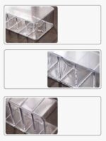 1 PCS Storage Cable Box Hub Finishing Box Desktop Data Cable Box Nail Jewelry Box Storage Box